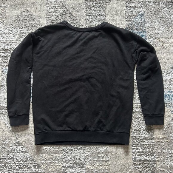 Vintage Disney Store Black Pink Minnie Mouse Bow Sweater Womens Small 90s Y2K - Picture 7 of 7